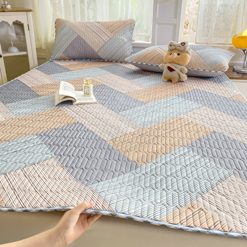 泰国乳胶冰丝席三件套夏季可机洗水洗儿童学生单双人床垫空调软席,淘宝优惠券,粉丝福利购,淘宝优惠卷