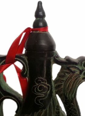 青铜器酒壶 古代酒杯 酒具门厅格子柜摆件 仿古青铜酒杯父辛爵