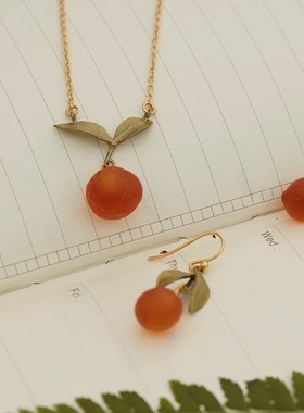 小众设计复古冷淡风情侣礼物吊坠