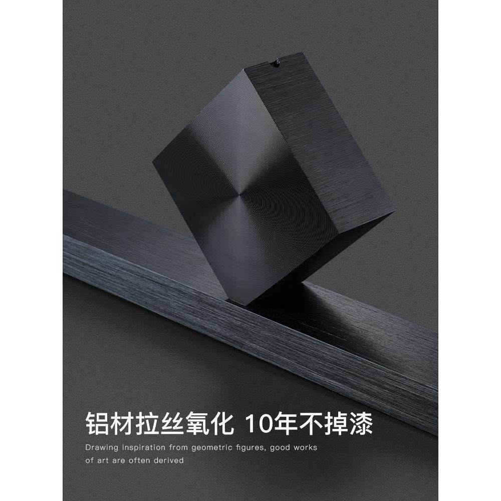 铝材餐厅吊灯现代北欧黑色几何长条一字灯办公室餐桌岛台吧台灯具,淘宝优惠券,粉丝福利购,淘宝优惠卷