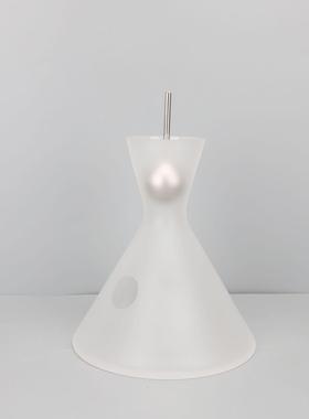 现代创意玻璃磨砂冰山壶样板房电视柜卧室书房客厅电视柜桌面饰品