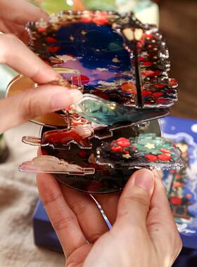 纸先生亚克力多插立牌 梦境圆舞曲系列 ins高颜值桌面装饰diy摆件