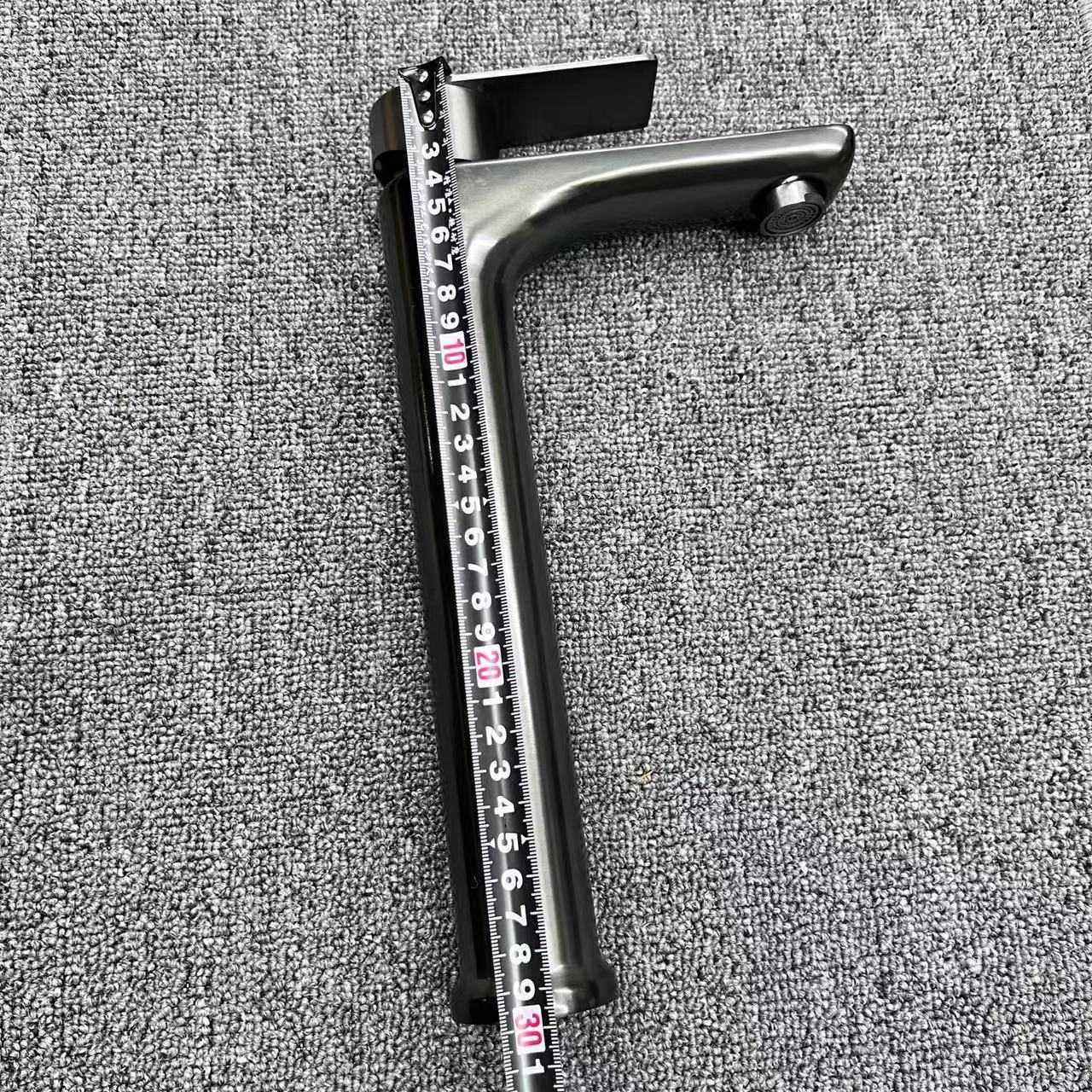 加高水龙头单孔冷热水龙头卫生间洗脸盆台盆龙头不锈钢长平面龙头,淘宝优惠券,粉丝福利购,淘宝优惠卷