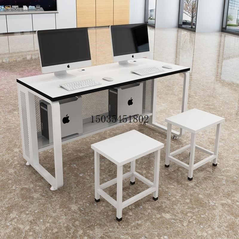 学校机房微机桌教室培训桌双人电脑桌电脑培训班桌凳办公电脑工厂,淘宝优惠券,粉丝福利购,淘宝优惠卷