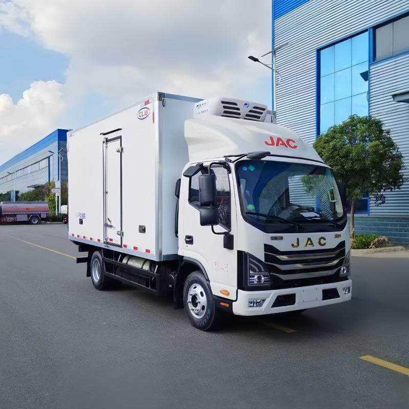 国六4.2米蓝牌冷藏车生鲜冻肉肉钩冷链物流厢式保温货车油气两用,淘宝优惠券,粉丝福利购,淘宝优惠卷