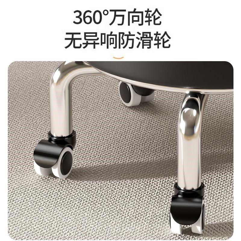 家用滑轮矮凳椅子万向轮小凳子儿童学步矮凳美甲美缝凳小板凳凳子,淘宝优惠券,粉丝福利购,淘宝优惠卷