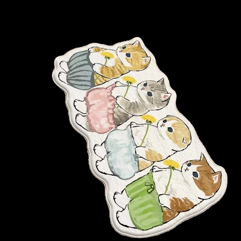 异型卡通床边床尾毯可爱卧室飘窗垫长条家用毯子防滑耐磨地毯客厅,淘宝优惠券,粉丝福利购,淘宝优惠卷