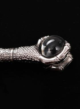 国王权杖龙爪珠子拐杖表演魔杖绅士手杖文明棍男士礼品道具未开刃