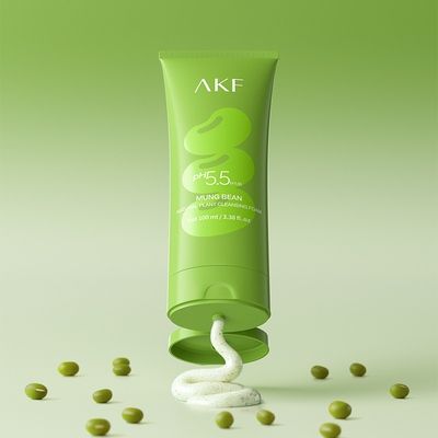 AKF进口绿豆氨基酸洗面奶洗卸养