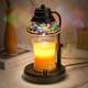 Fireless diffuser color melt wax lamp timed dimming aromatherapy candle melt candle lamp living room bedroom bedside atmosphere light