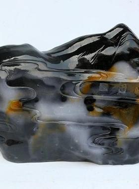 玉石八骏图摆件寿山石芙蓉石工艺品奇石原石石雕居家办公乔迁送礼