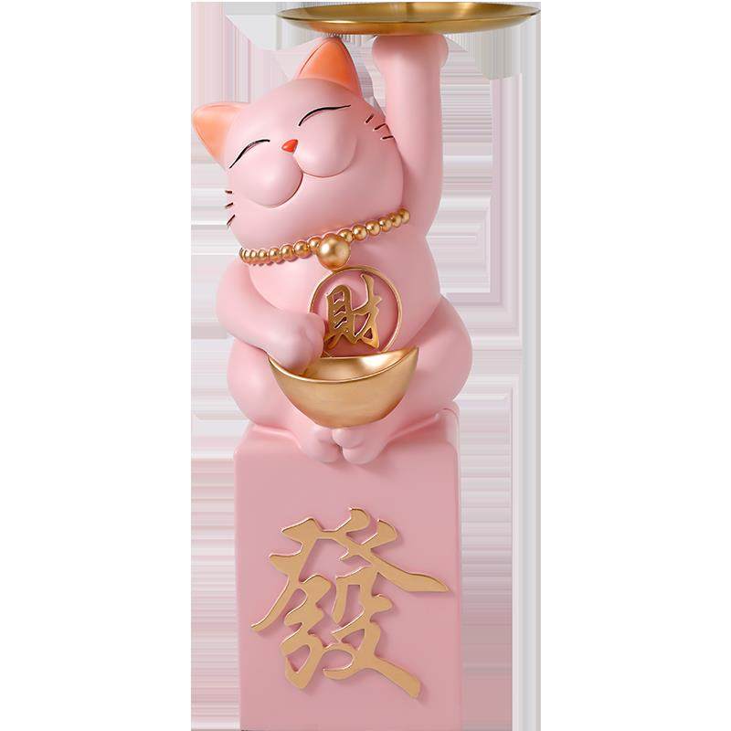 招财猫大型落地摆件开 业礼物高档乔迁客厅装饰品家居工艺礼品摆,淘宝优惠券,粉丝福利购,淘宝优惠卷