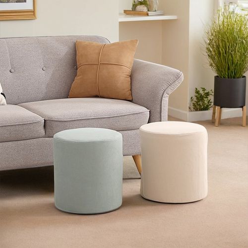 卧室梳妆凳家用小凳子客厅茶几凳商用试衣间椅子入户门换鞋凳圆凳 - 图2