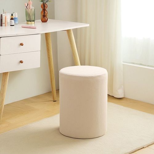 卧室梳妆凳家用小凳子客厅茶几凳商用试衣间椅子入户门换鞋凳圆凳 - 图1