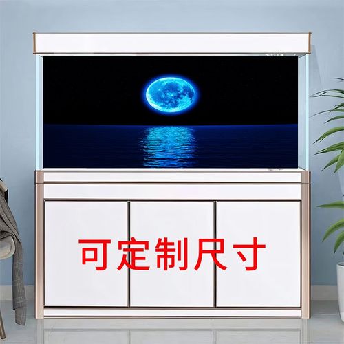 鱼缸背景贴纸吉鱼高清星星点点星空3d立体水族箱壁纸定制静电贴悟 - 图3