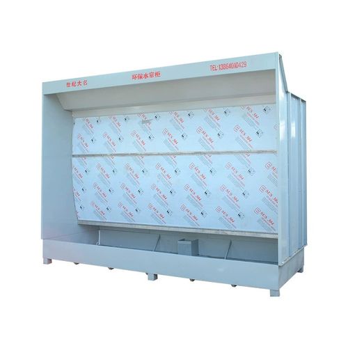 环保水帘柜烤漆房喷漆台柜小型漆雾净化水帘机设备水幕式打磨吸尘 - 图3