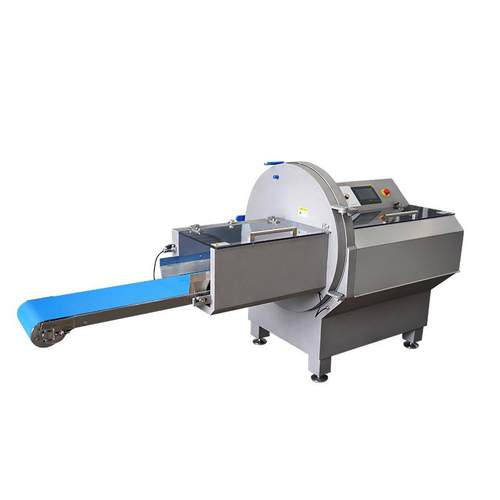 商用自动切片机砍排机马鲛鱼切段机切片机冻肉雪花牛肉切薄片机 - 图3