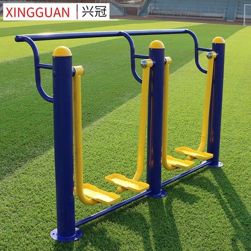 户外小区公园社区广场老年人单人双人机室外新农村健身器材 - 图0