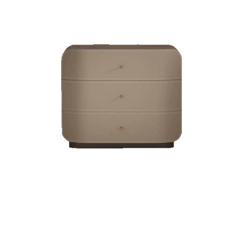 2025新款家用意式极简轻奢床头柜卧室收纳柜斗柜马鞍皮置物柜矮柜,淘宝优惠券,粉丝福利购,淘宝优惠卷