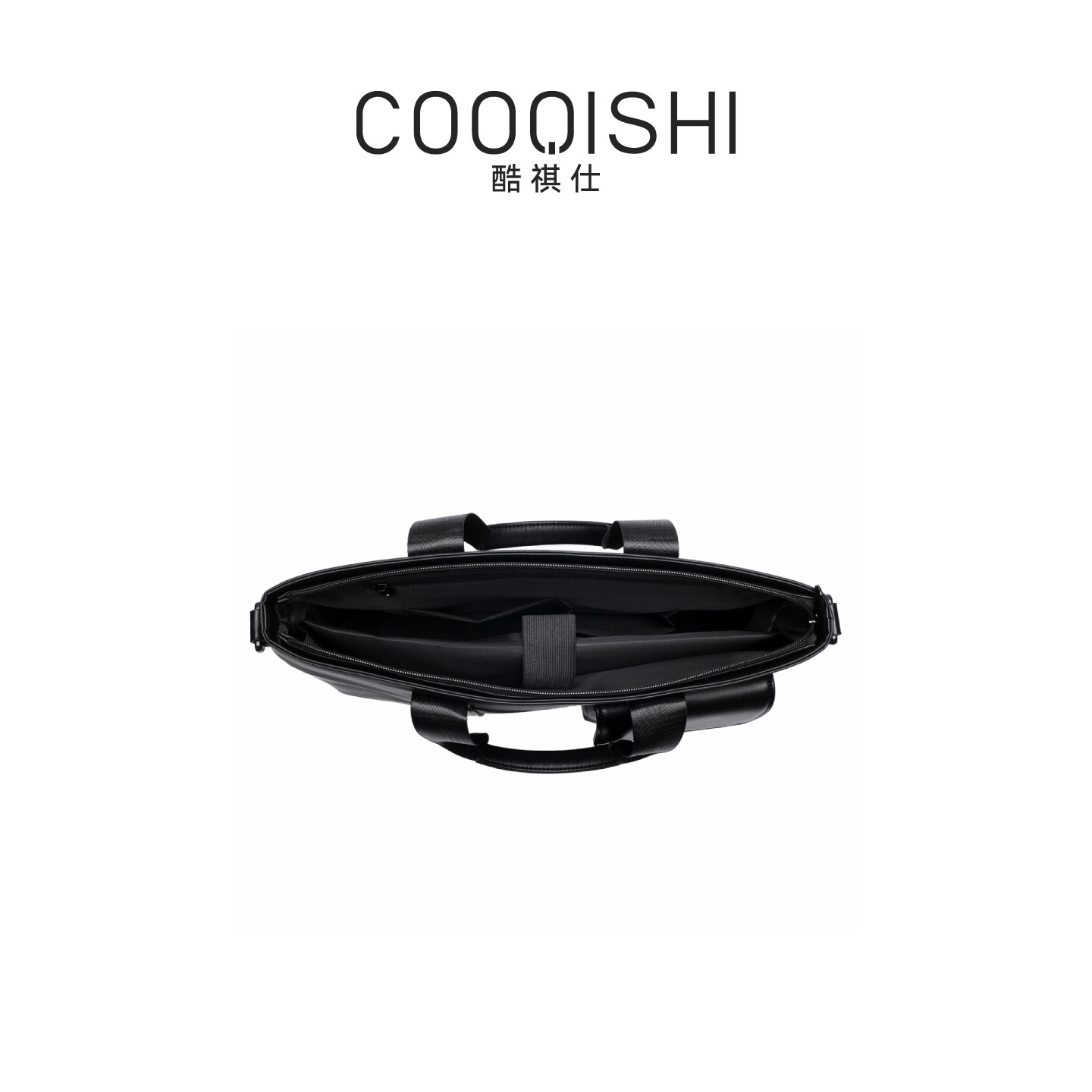 COOQISHI酷祺仕2026时尚新款男士休闲复古通勤手提单肩斜挎公文包