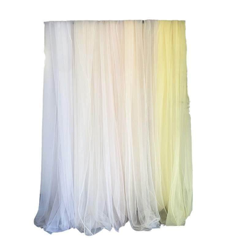 白色纱幔婚礼布置求婚背景吊顶户外拍照摄影出片装饰椅背纱网纱料,淘宝优惠券,粉丝福利购,淘宝优惠卷