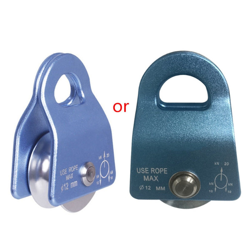 跨境速降滑轮登山攀岩活动滑轮拉力轮侧板铝滑轮吊装滑轮钢锁装备,淘宝优惠券,粉丝福利购,淘宝优惠卷