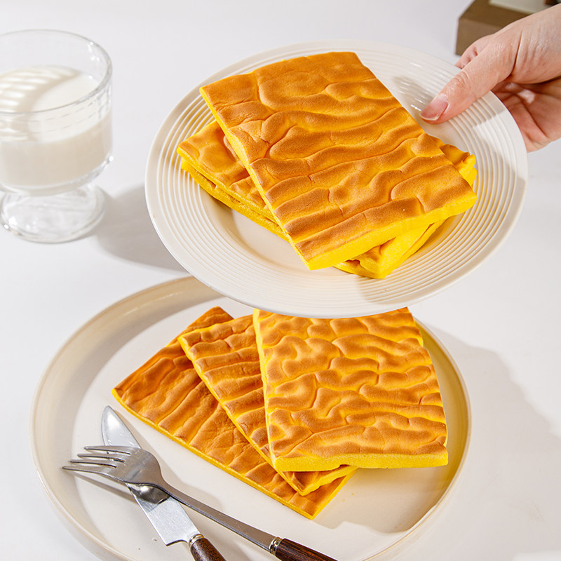 国王的赞赏纯虎皮蛋糕片全蛋黄营养早餐糕点办公室网红休闲零食品,淘宝优惠券,粉丝福利购,淘宝优惠卷