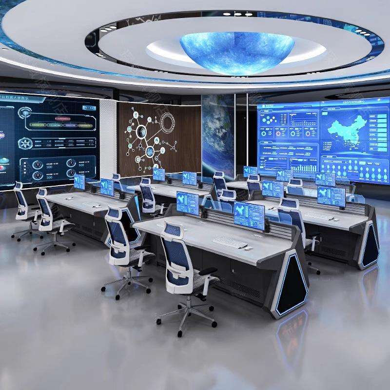 Command Center Console Dispatch Desk Monitoring Desk Technology Sense Monitoring Security Command Console Central Console Control Center