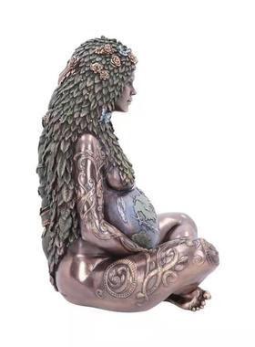 地球母亲雕像树脂摆件 Millyear盖亚 工艺品地球母亲盖亚女神摆件