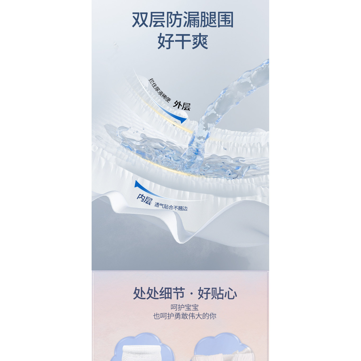 kabu卡布青花锦蚕丝蛋白精华20包婴儿纸尿裤柔软透气拉拉裤试用装,淘宝优惠券,粉丝福利购,淘宝优惠卷