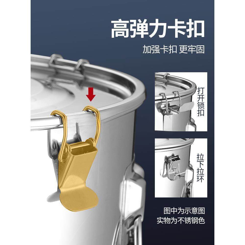 304不锈钢油桶酒桶带龙头食用花生油带盖密封桶加厚奶桶50斤100斤,淘宝优惠券,粉丝福利购,淘宝优惠卷