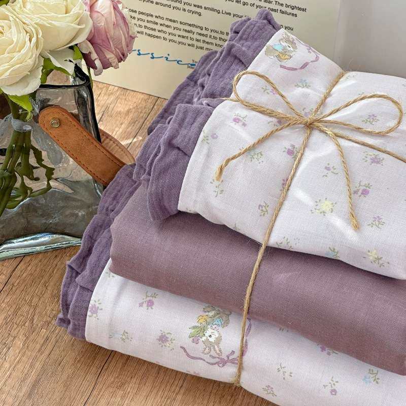 法式复古花边款全棉双层纱四件套纯棉床单被套三件套床笠床上用品,淘宝优惠券,粉丝福利购,淘宝优惠卷