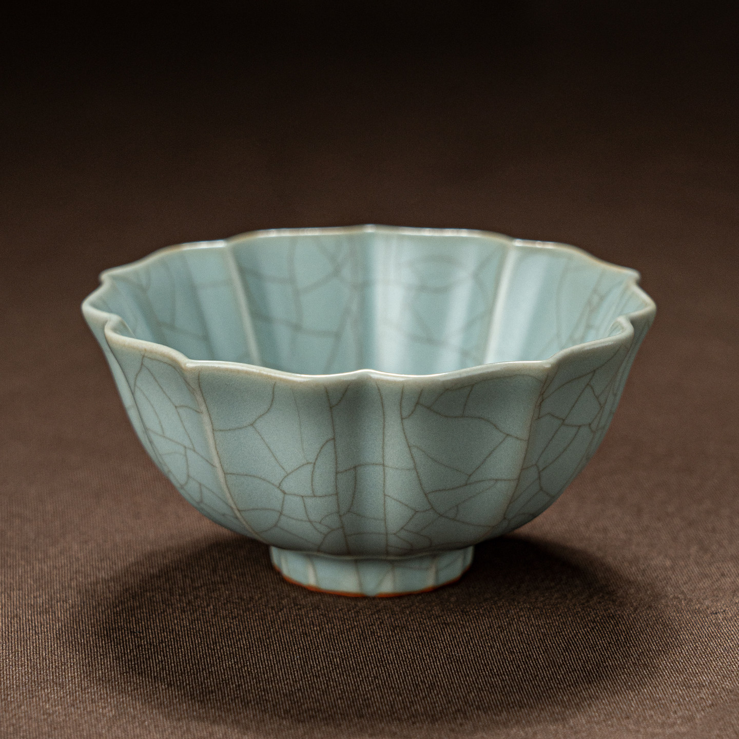 青澹汝窑茶杯主人杯单杯荷瓣杯陶瓷品茗杯茶盏景德镇汝瓷功夫茶具,淘宝优惠券,粉丝福利购,淘宝优惠卷