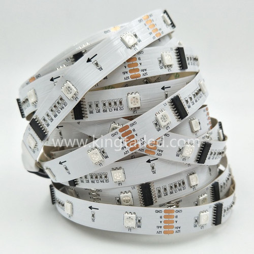热卖DMX512幻彩灯带12V60珠全彩灯条KTV酒吧舞台控台控制跑马led - 图2