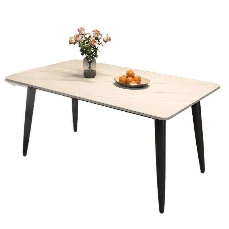 岩板复古餐桌轻奢家用现代简约小户型岩板复古餐桌椅组合,淘宝优惠券,粉丝福利购,淘宝优惠卷