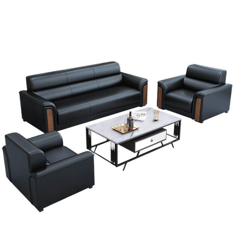 办公沙发简约现代商务接待室会客单人三人位办公室茶几组合套装,淘宝优惠券,粉丝福利购,淘宝优惠卷