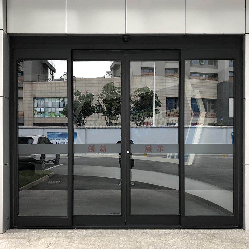 玻璃自动感应门写字楼有框电动移门 办公室展厅平移自动门工程,淘宝优惠券,粉丝福利购,淘宝优惠卷