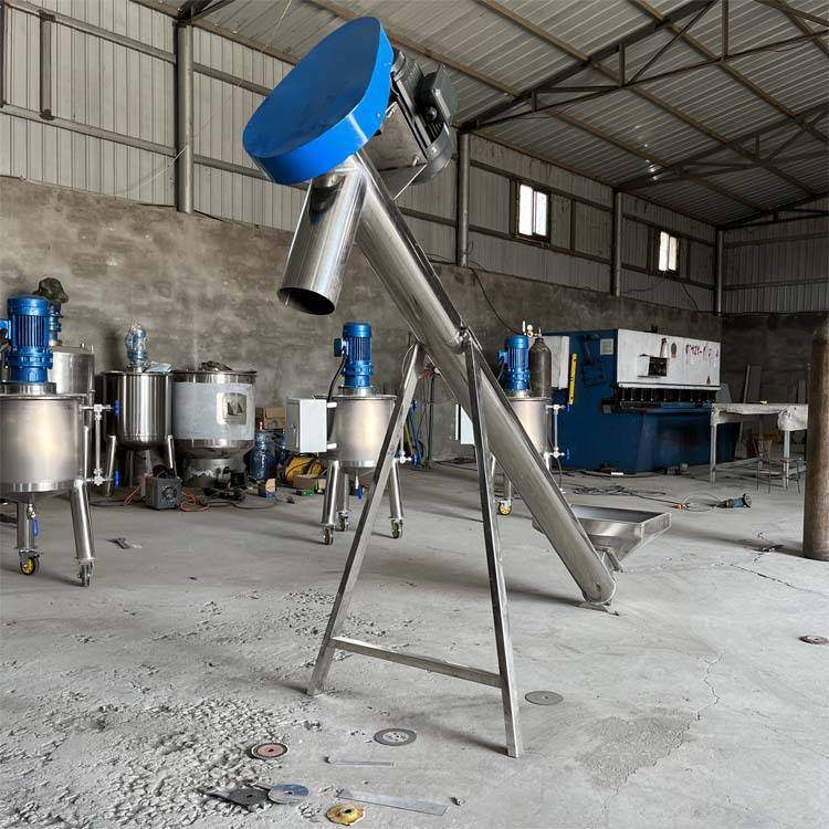 工业环保天然彩砂螺旋上料机 粉煤灰颗粒219管径输送提升机,淘宝优惠券,粉丝福利购,淘宝优惠卷