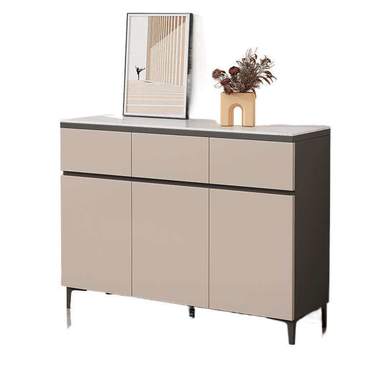 实木岩板餐边柜简约茶水柜边柜橱柜客厅家用储物柜碗柜厨房收纳柜,淘宝优惠券,粉丝福利购,淘宝优惠卷