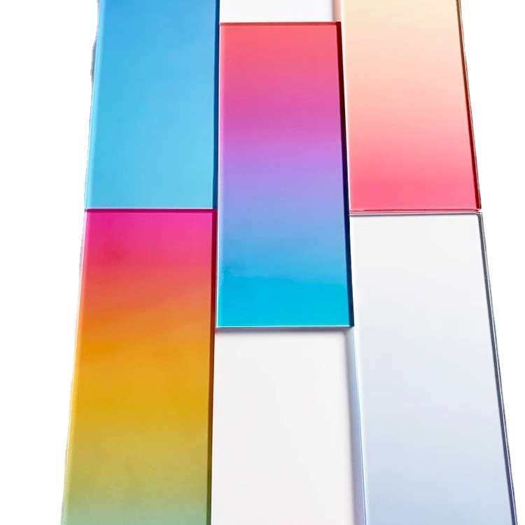磨砂透明渐变亚克力板炫彩色隔断板条纹屏风设计广告招牌装饰,淘宝优惠券,粉丝福利购,淘宝优惠卷