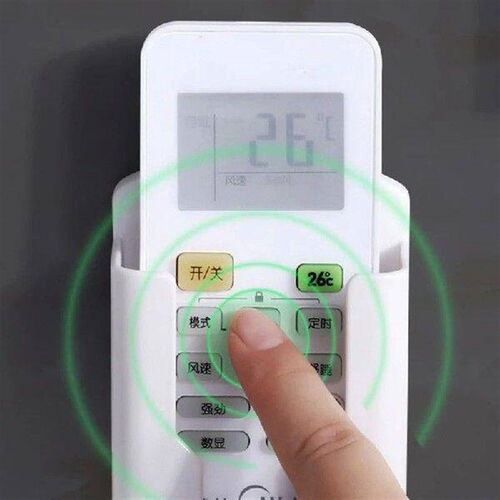 Remote Control Holder Wall Mounted Storage Box Cosmetic - 图2