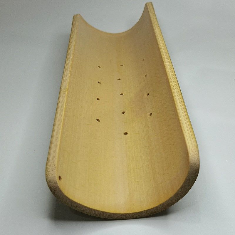 天然楠竹枕头硬枕头护颈椎拉伸U型枕去富贵包专用睡觉枕头竹腰枕,淘宝优惠券,粉丝福利购,淘宝优惠卷