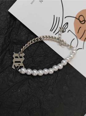 Titanium steel non-fading hip-hop tendy personality ins brle