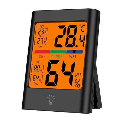 Home Decor Digital Temperature Humidity Meter Backlit - 图2