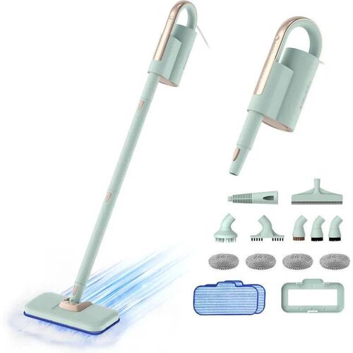 Steam Mop & Detachable Handheld Cleaner, 250ml 1200W Powerfu - 图0