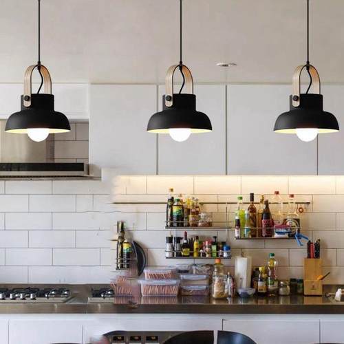 北欧简约餐厅灯奶油风书房卧室床头创意吧台灯具咖啡厅马卡龙吊灯 - 图2