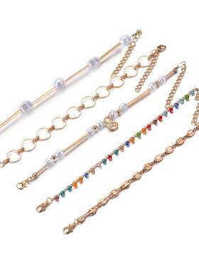 New brlet imitation pearl 8 character temperament brlet colo