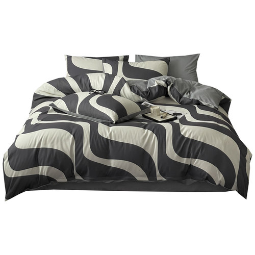 100% cotton bed sheet set bedcover bedsheet duvet cover sets - 图1