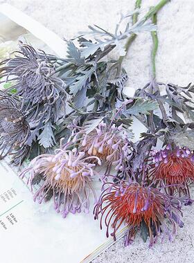 Artificial Flowers Short Branch Crab Claw 2 Fork Pincushion