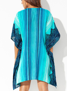 Plus Size Swim Suit Cover Up Tunic For Beach Sarong Beachwea